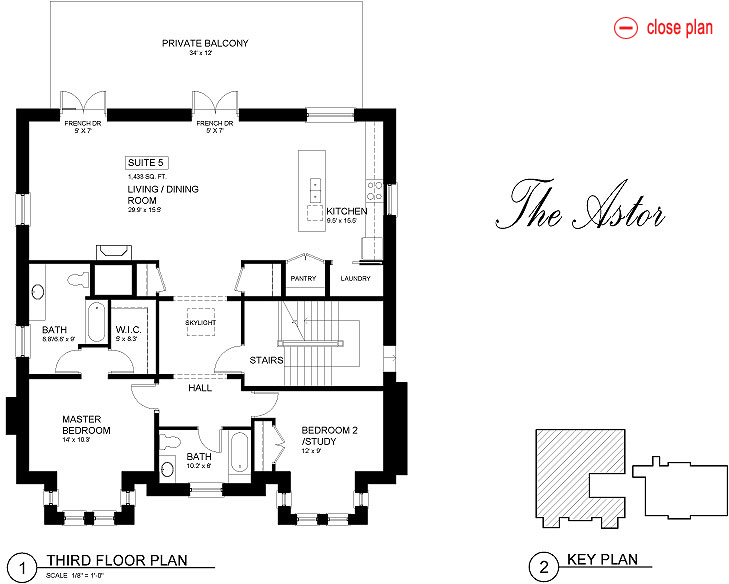 Sidbrook Estates - The Astor Suite